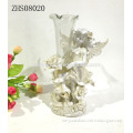 resin angel figurines with flower vase